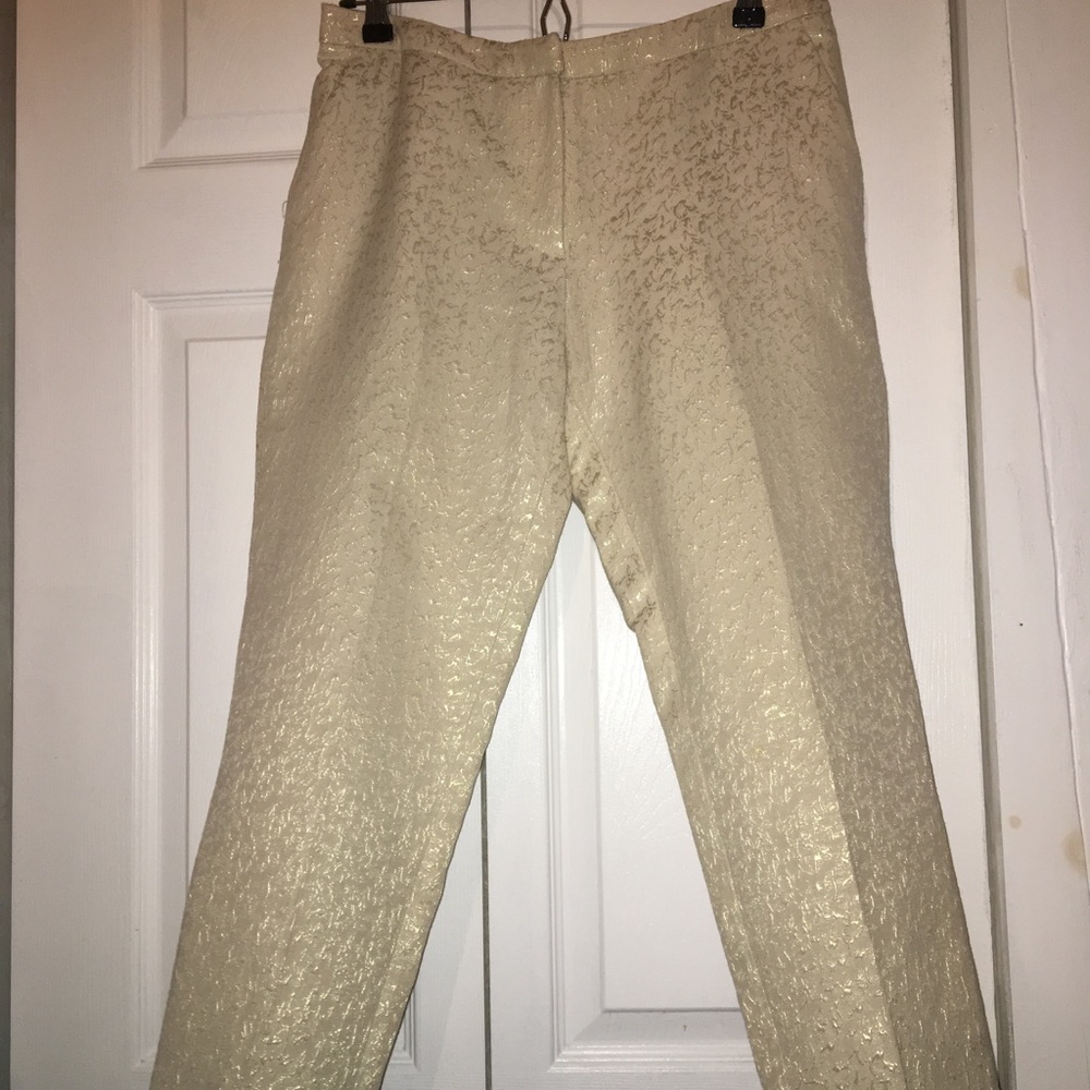 Cream pants